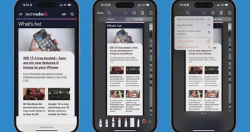 Mẹo chụp màn hình ít người biết trên iPhone Mẹo chụp màn hình ít người biết trên iPhone