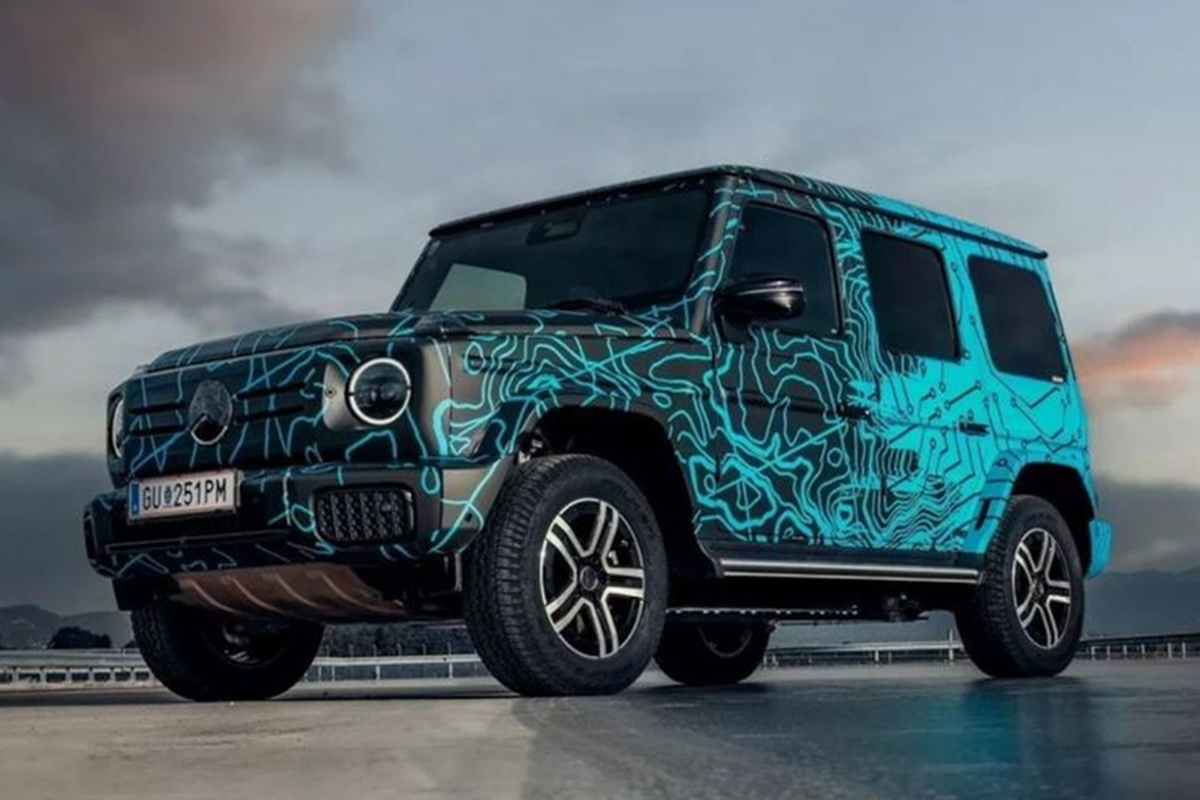 EQG sẽ là SUV điện off-road hạng sang "đỉnh" nhất của Mercedes-Benz EQG se la SUV dien off-road hang sang