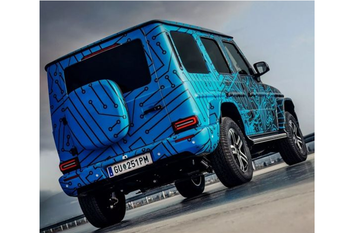 EQG sẽ là SUV điện off-road hạng sang "đỉnh" nhất của Mercedes-Benz - Hình 6 EQG se la SUV dien off-road hang sang