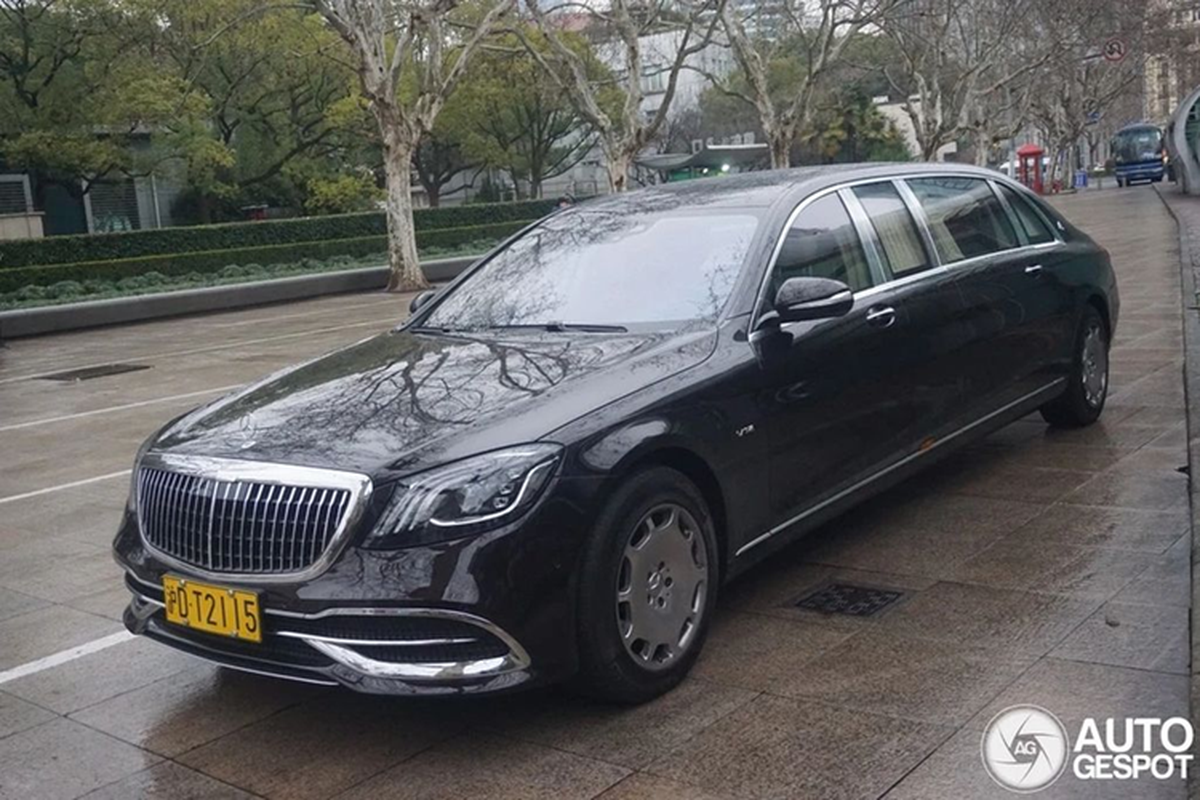 "Ông trùm" Pagani sử dụng Mercedes-Maybach S680 Pullman tại Trung Quốc
