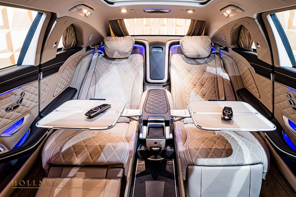 "Ông trùm" Pagani sử dụng Mercedes-Maybach S680 Pullman tại Trung Quốc - Hình 6
