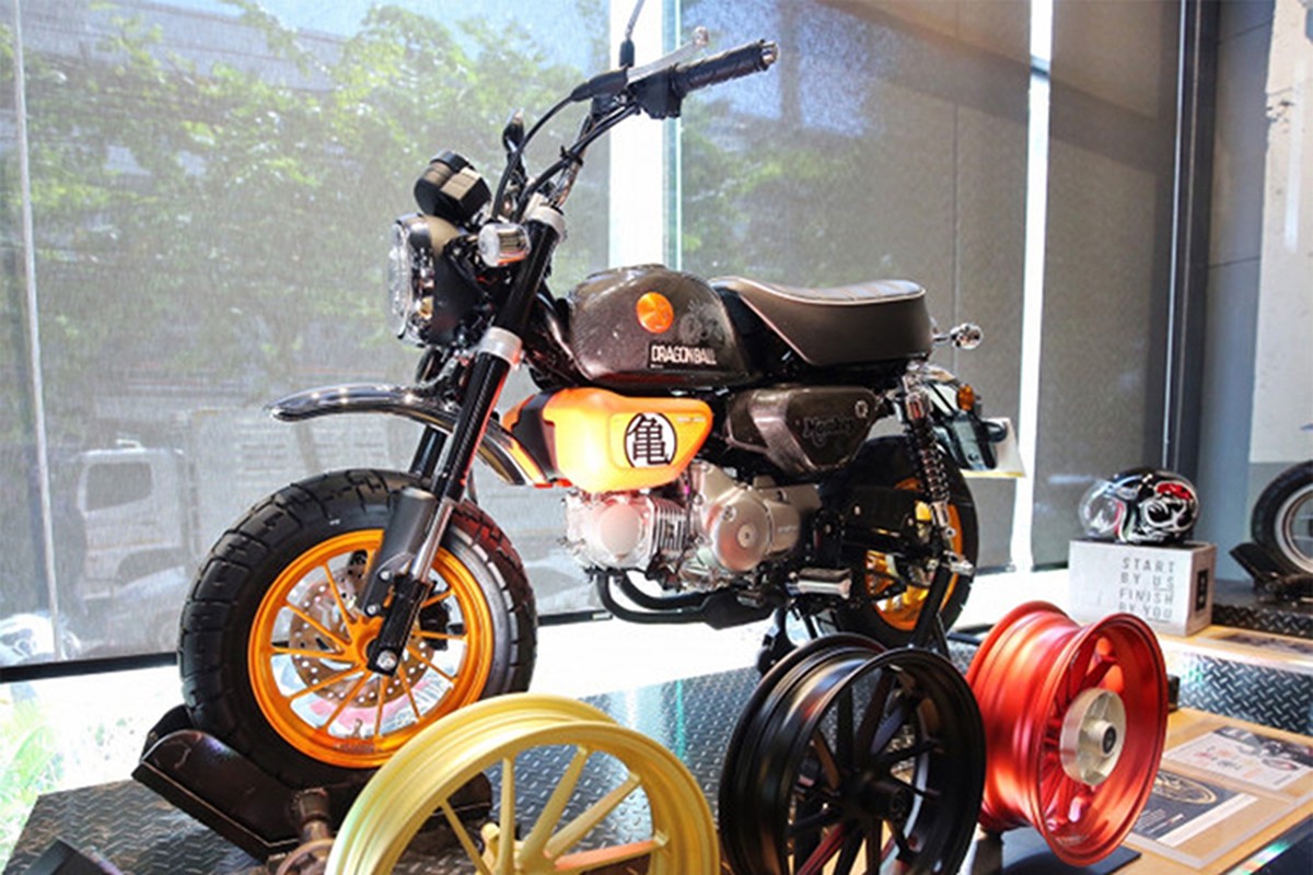 Honda Monkey phiên bản "7 viên ngọc rồng" bất ngờ gây sốt trở lại - Hình 8 Honda Monkey phien ban