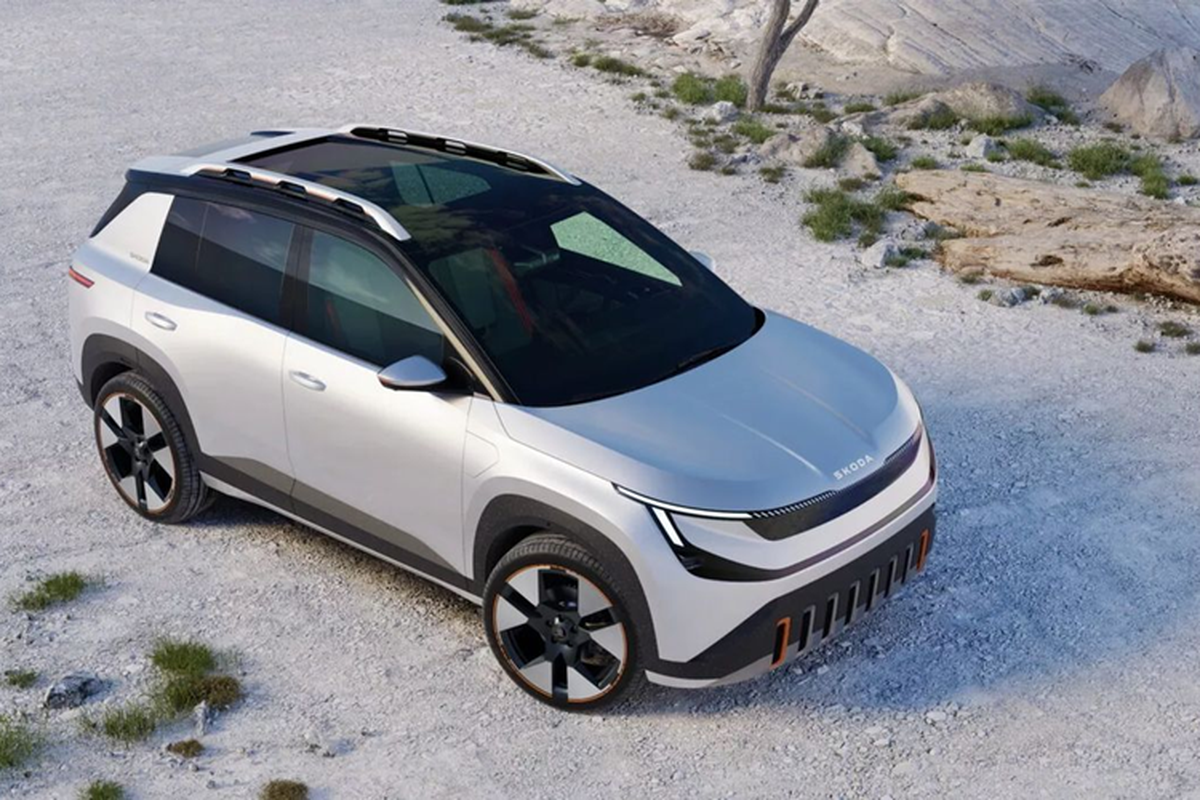 Skoda Epiq 2024 - CUV điện chạy 400km/lần sạc, chỉ 673 triệu đồng - Hình 4 Skoda Epiq 2024 - CUV dien chay 400km/lan sac, chi 673 trieu dong-Hinh-4