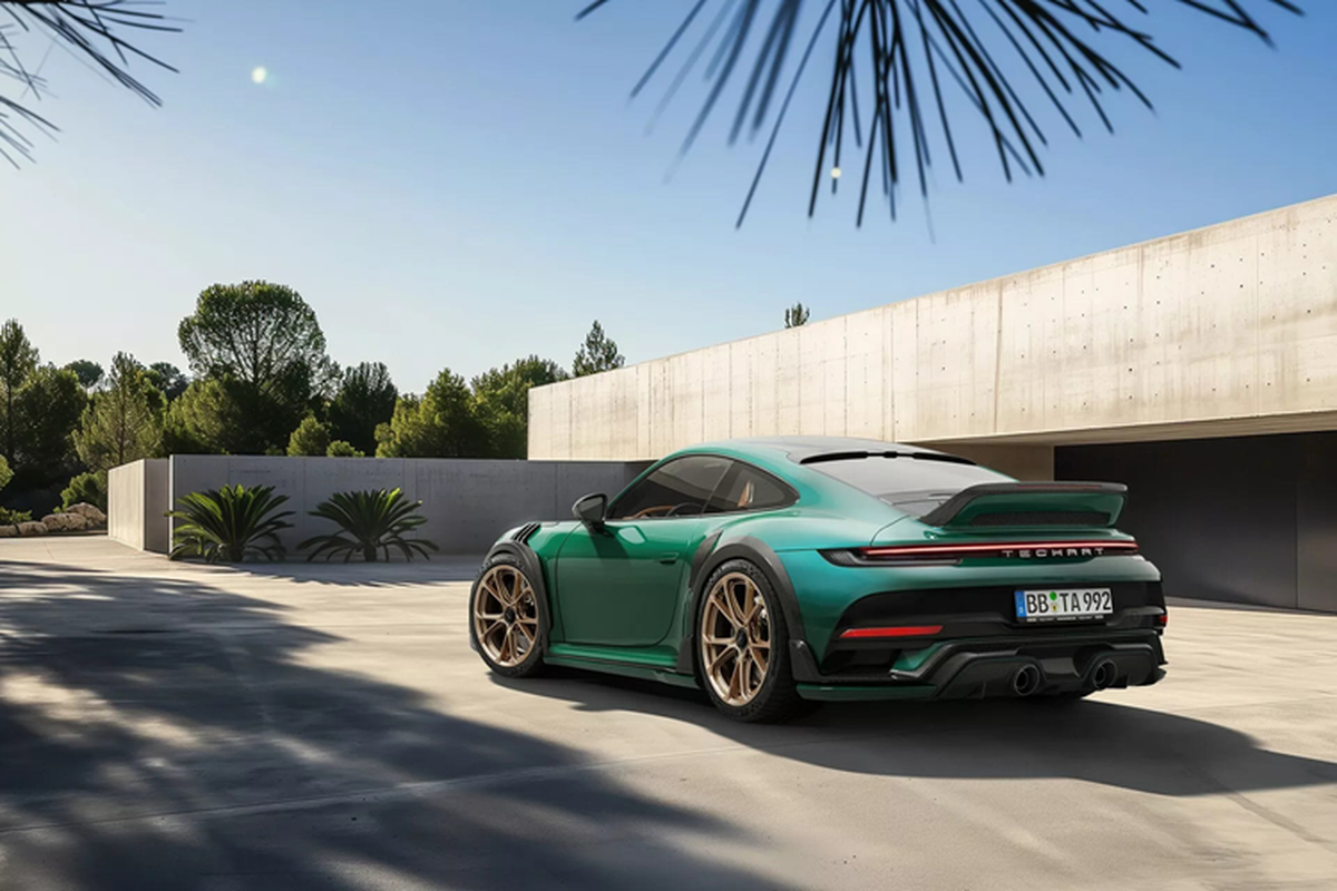 "Hô biến" Porsche 911 thành siêu xe TechArt GTstreet R Touring tiền tỷ - Hình 3
