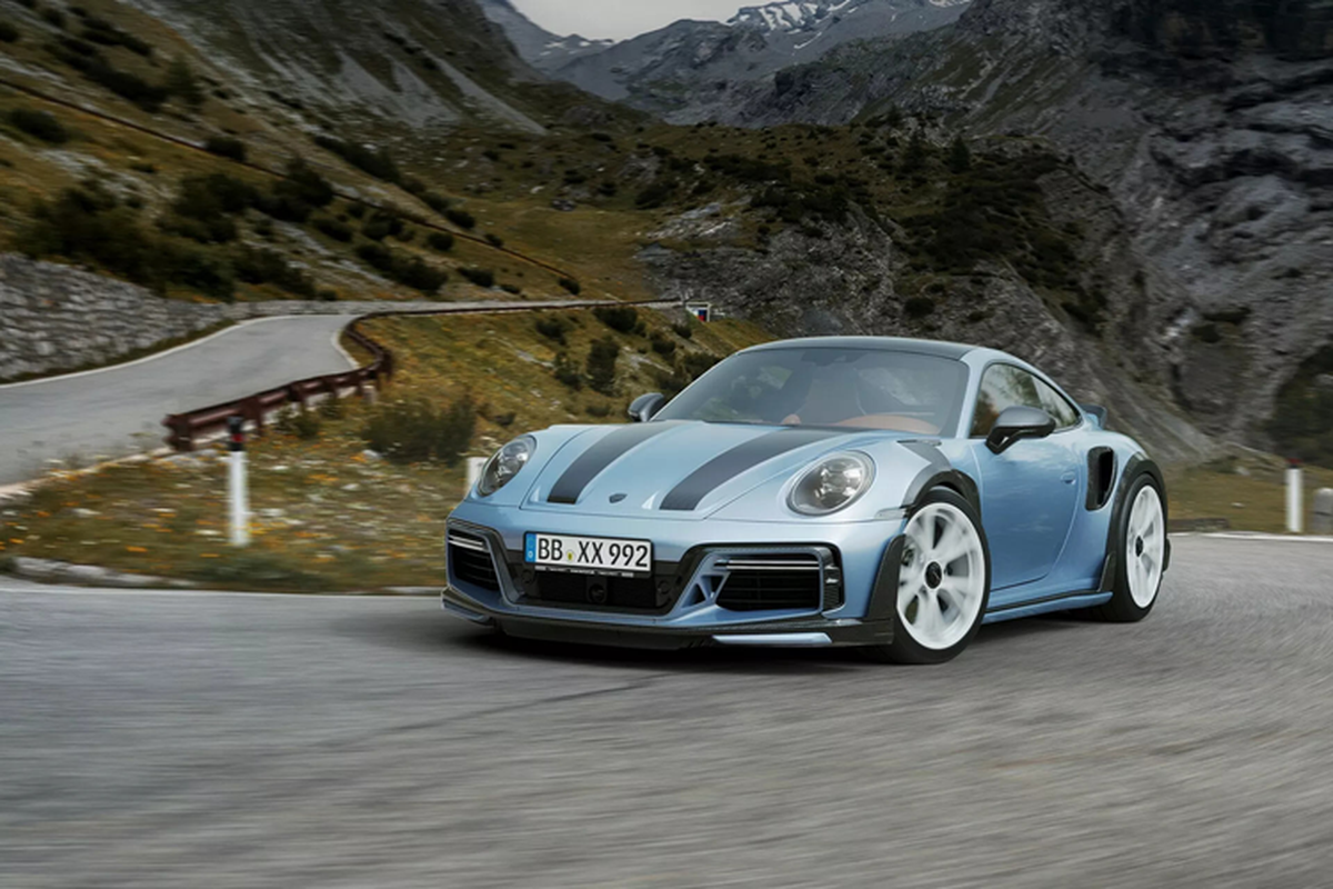 "Hô biến" Porsche 911 thành siêu xe TechArt GTstreet R Touring tiền tỷ - Hình 4