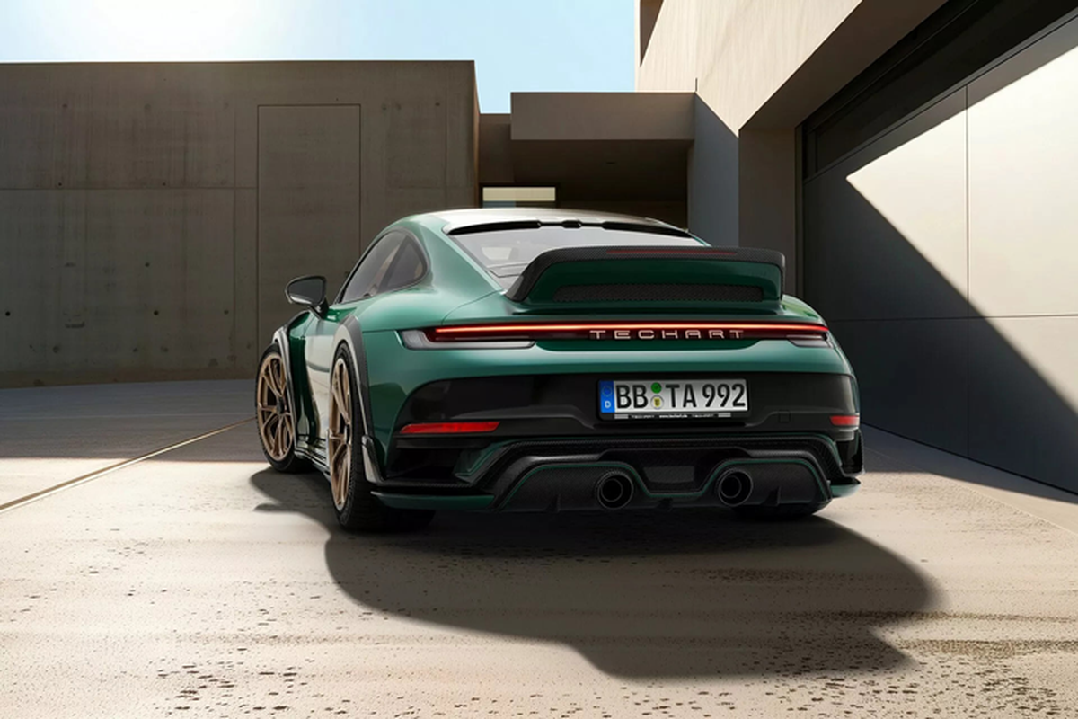 "Hô biến" Porsche 911 thành siêu xe TechArt GTstreet R Touring tiền tỷ - Hình 10