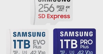 Samsung công bố thẻ nhớ microSD nhanh hơn cả SSD