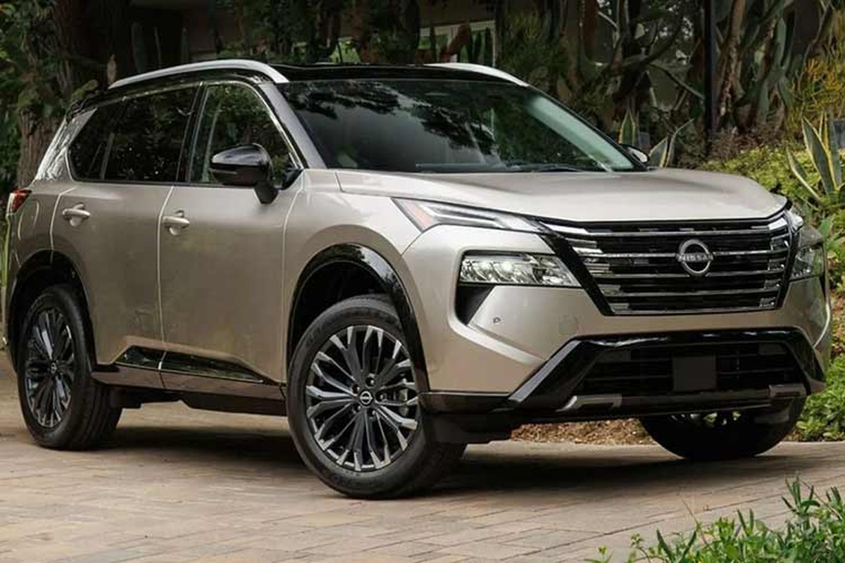 Cận cảnh Nissan X-Trail 2024, sẵn sàng "đấu" Mazda CX-5 và Honda CR-V Can canh Nissan X-Trail 2024, san sang