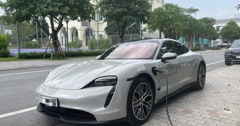 Ô tô điện hạng sang Porsche Taycan 'rớt giá' 50% sau 3 năm sử dụng