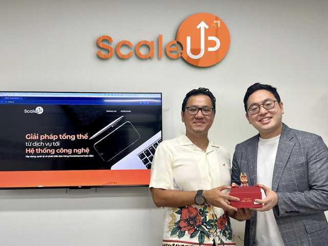 ScaleUP công bố nhận được đầu tư từ quỹ Hàn Quốc