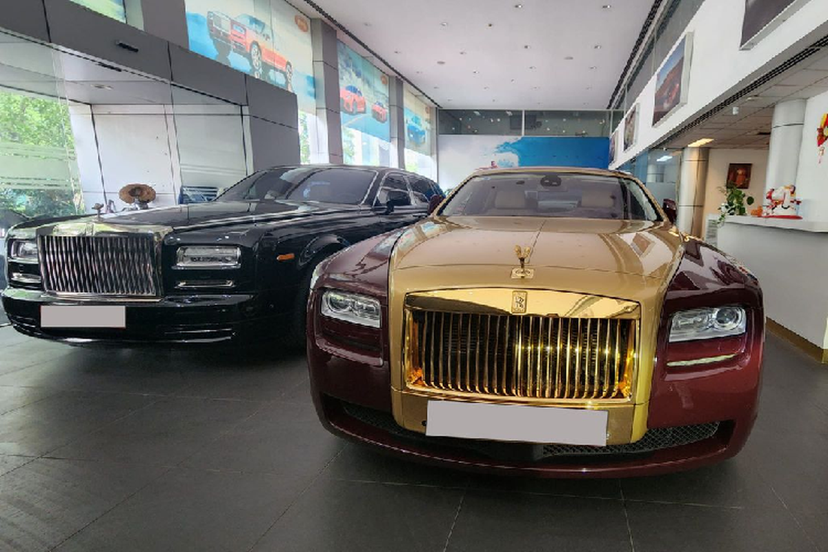 Rolls-Royce Ghost ma vang cua Trinh Van Quyet da co dai gia 