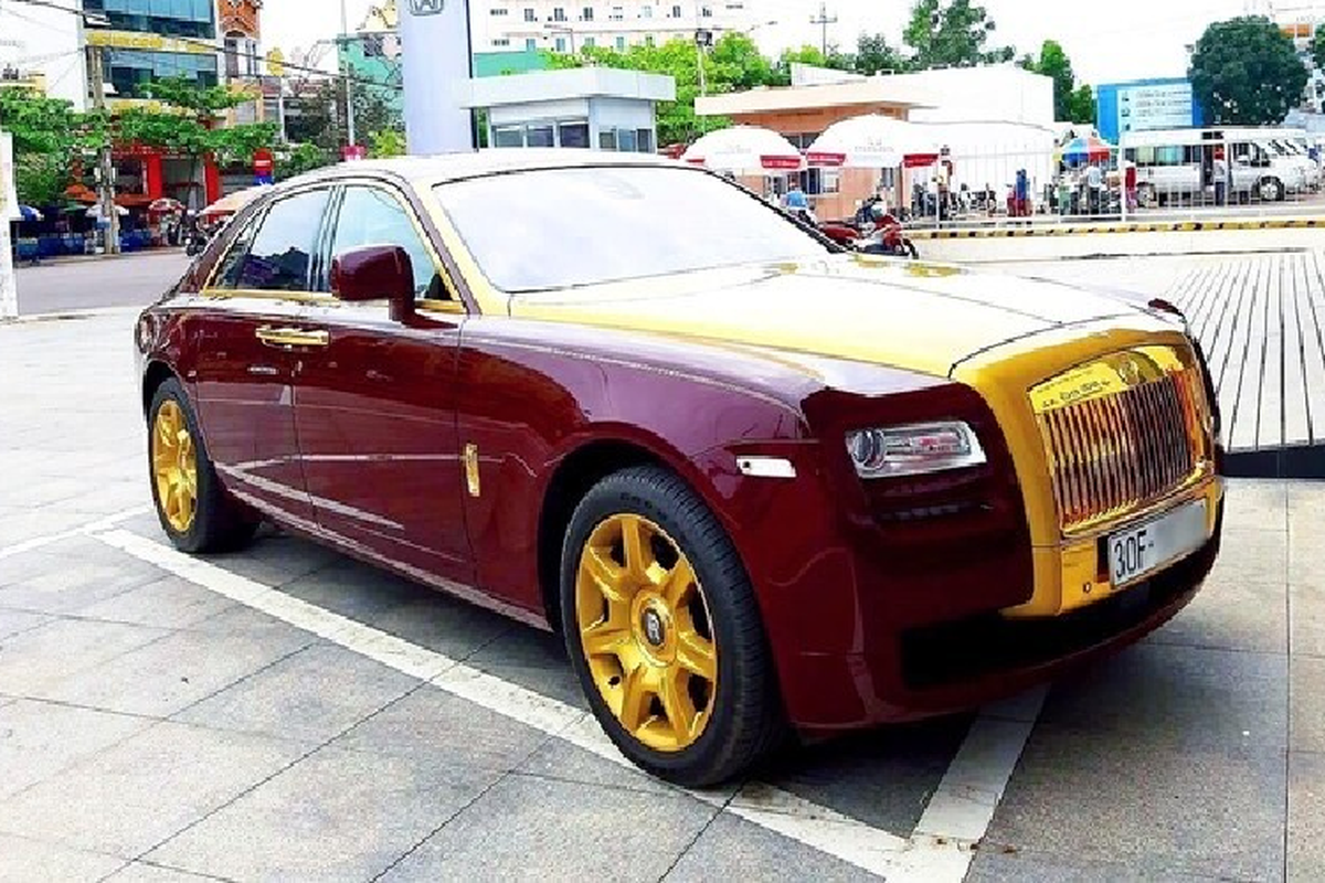 Rolls-Royce Ghost ma vang cua Trinh Van Quyet da co dai gia 