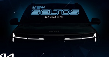 Kia Seltos 2024 mới "nhá hàng", sắp ra mắt tại Việt Nam?