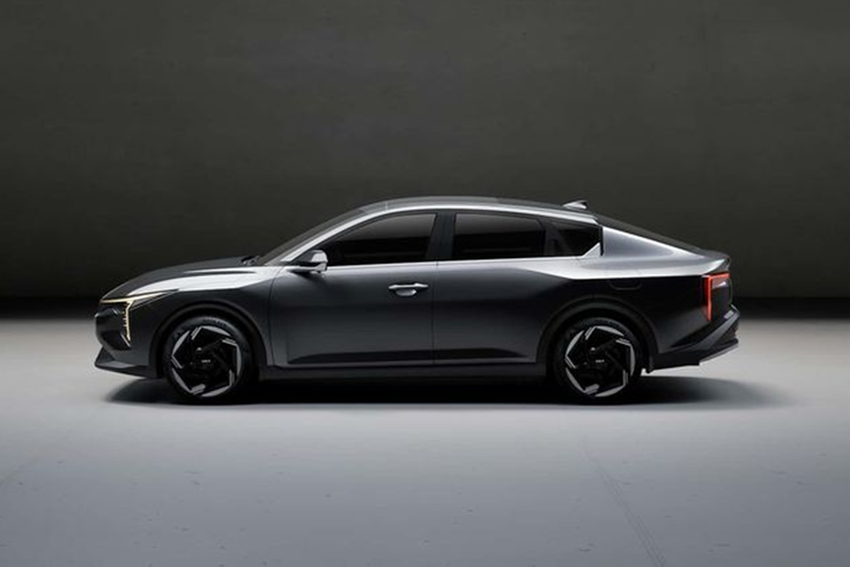 Kia K4 2025 mới - "lột xác" để sẵn sàng đấu Toyota Corolla Altis - Hình 2 Kia K4 2025 moi -