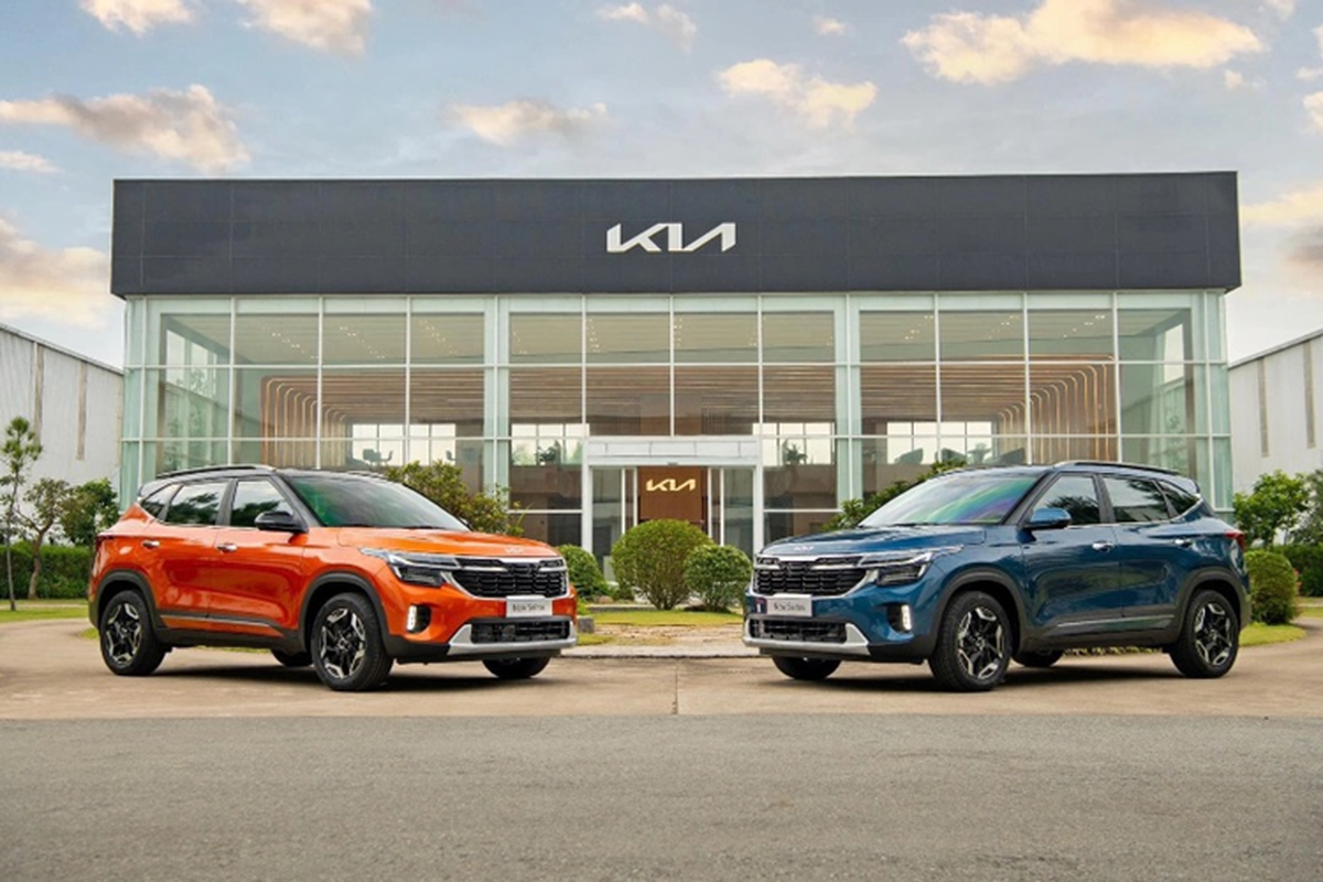 Cận cảnh Kia Seltos 2024 tại Việt Nam, giá bán từ 599 triệu đồng - Hình 3 Can canh Kia Seltos 2024 tai Viet Nam, gia ban tu 599 trieu dong-Hinh-3