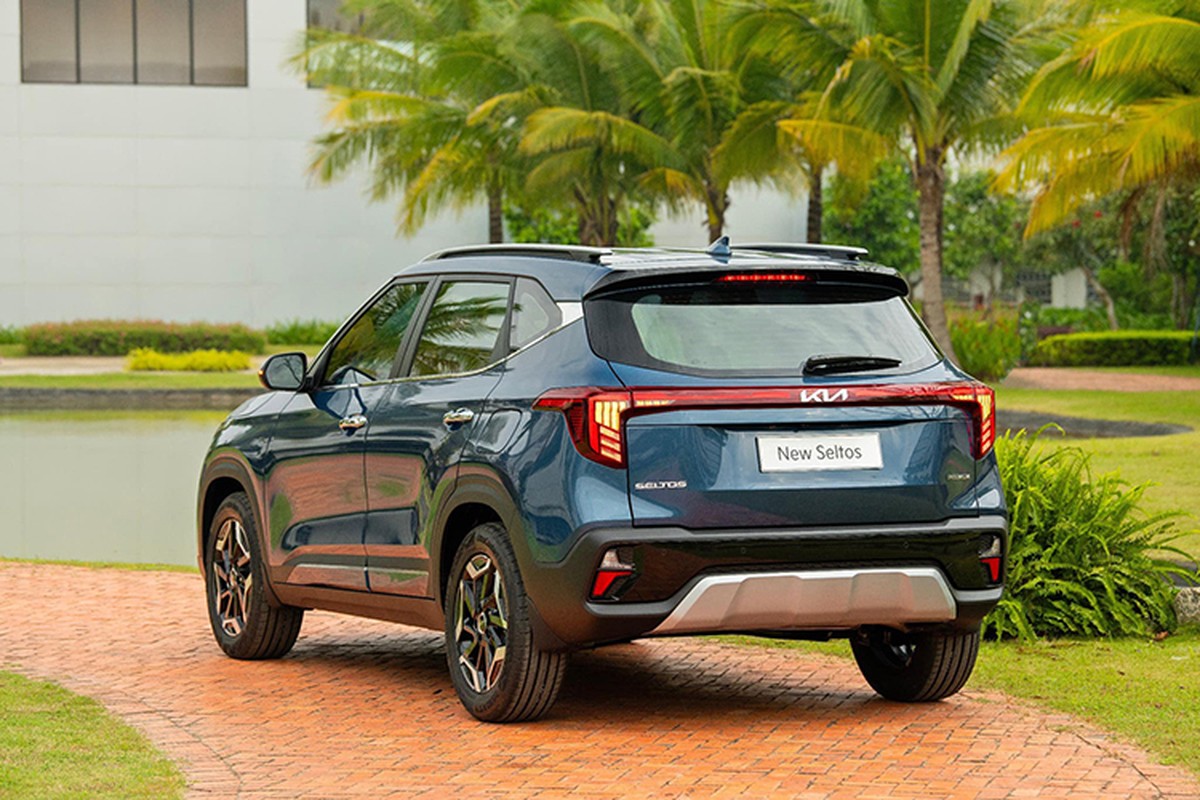 Cận cảnh Kia Seltos 2024 tại Việt Nam, giá bán từ 599 triệu đồng - Hình 10 Can canh Kia Seltos 2024 tai Viet Nam, gia ban tu 599 trieu dong-Hinh-10
