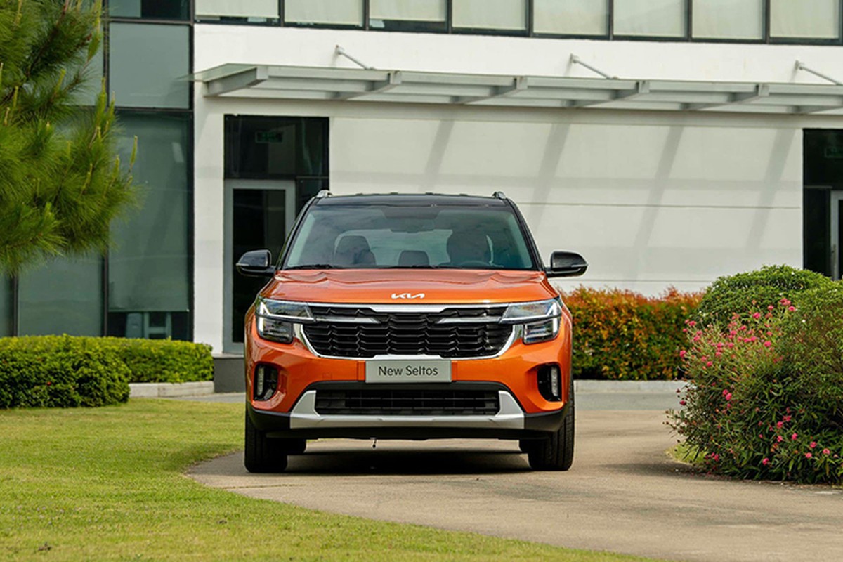 Cận cảnh Kia Seltos 2024 tại Việt Nam, giá bán từ 599 triệu đồng - Hình 11 Can canh Kia Seltos 2024 tai Viet Nam, gia ban tu 599 trieu dong-Hinh-11