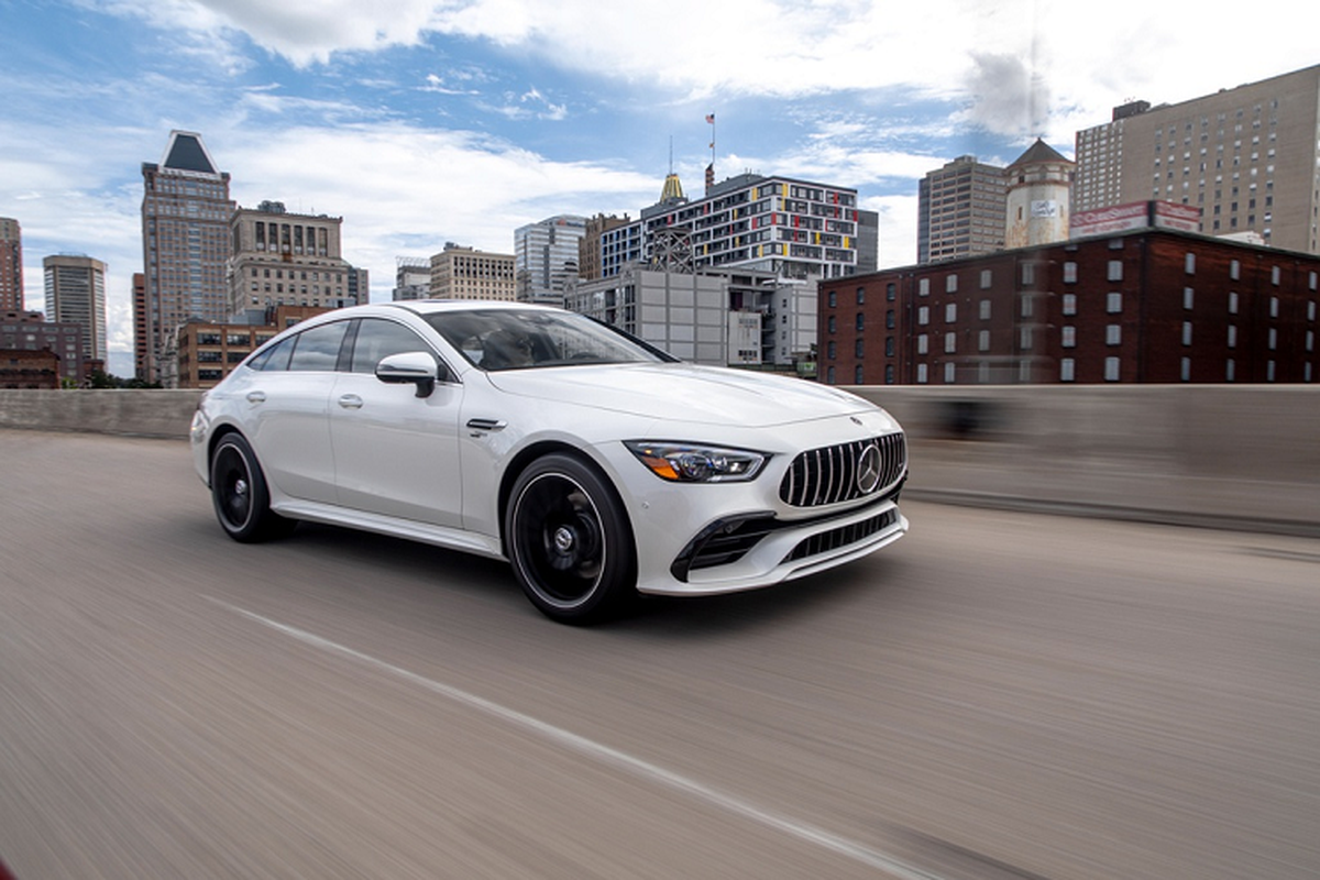 Mercedes-AMG GT 43 Coupé 4 cửa - "nhập môn" xe thể thao AMG - Hình 2 Mercedes-AMG GT 43 Coupe 4 cua -