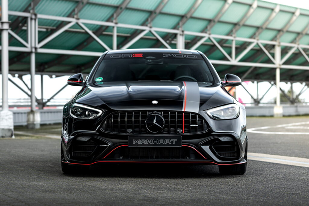 Mercedes-AMG C63 S “lột xác” sau khi qua tay Manhart Performance - Hình 2 Mercedes-AMG C63 S “lot xac” sau khi qua tay Manhart Performance-Hinh-2