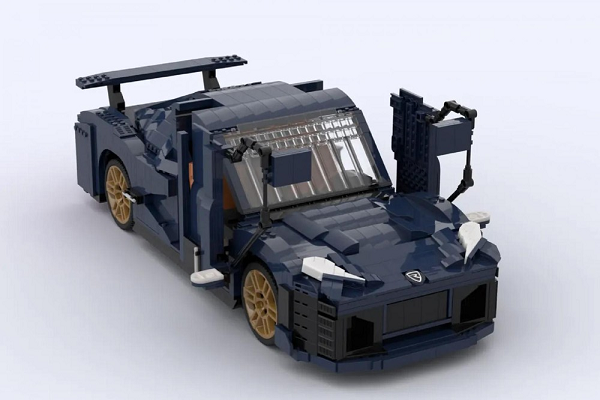 Siêu xe điện Rimac Nevera được làm từ hơn 2.000 mảnh ghép Lego