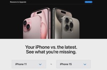 Apple mở trang web lôi kéo người dùng iPhone cũ chuyển sang iPhone 15