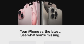 Apple mở trang web lôi kéo người dùng iPhone cũ chuyển sang iPhone 15 Apple mở trang web lôi kéo người dùng iPhone cũ chuyển sang iPhone 15