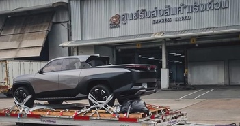 Xe bán tải điện VinFast VF Wild xuất hiện tại Thái Lan