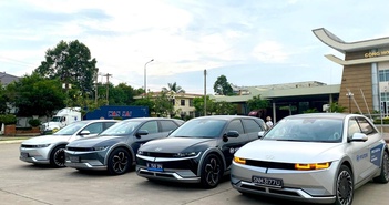 5 ô tô điện Hyundai Ioniq 5 xuyên Đông Nam Á đến Việt Nam 5 ô tô điện Hyundai Ioniq 5 xuyên Đông Nam Á đến Việt Nam