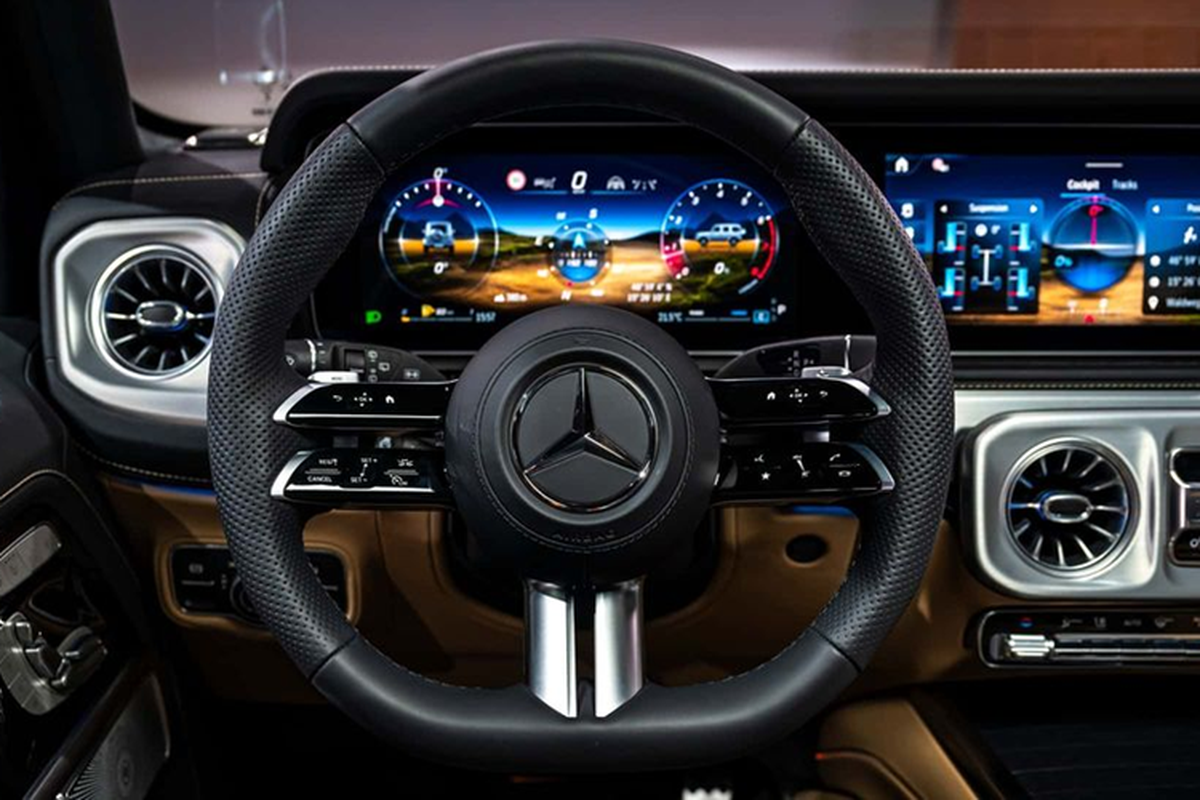 Mercedes-Benz G-Class 2025 nang cap, them dong co hybrid 
