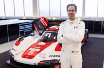 Sebastian Vettel lái thử xe đua Porsche 963 trước thềm Le Mans