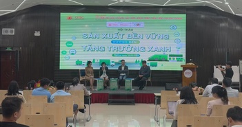 Sản xuất bền vững giúp hướng đến tăng trưởng xanh Sản xuất bền vững giúp hướng đến tăng trưởng xanh