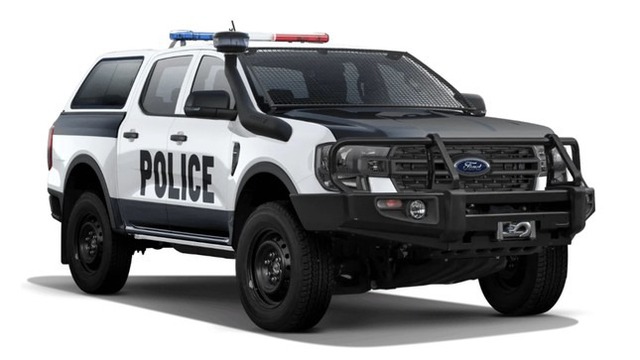 Ford Ranger có thêm phiên bản xe cảnh sát