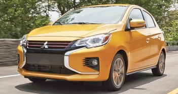 Mitsubishi Mirage 2023 không còn dùng hộp số sàn