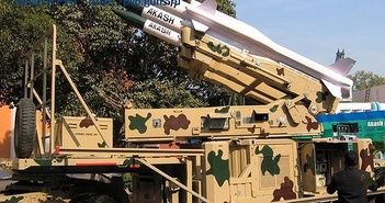 Ấn Độ phóng thử thành công hệ thống tên lửa đất đối không Akash