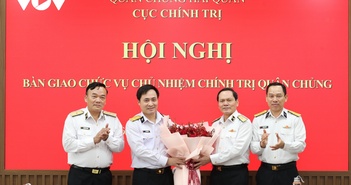 Đại tá Vũ Anh Tuấn giữ chức Chủ nhiệm Chính trị Hải quân