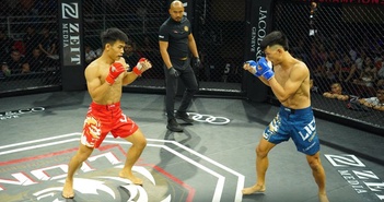 Võ sĩ Trần Ngọc Lượng hạ đẹp học trò Johnny Trí Nguyễn trên sàn MMA