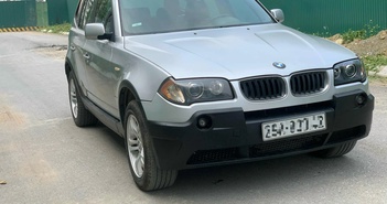 BMW X3 số sàn ít thấy tại Việt Nam, rao giá chưa tới 200 triệu đồng BMW X3 số sàn ít thấy tại Việt Nam, rao giá chưa tới 200 triệu đồng