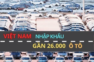 Việt Nam nhập khẩu gần 26.000 ô tô, giá từ 489 triệu đồng/chiếc 
