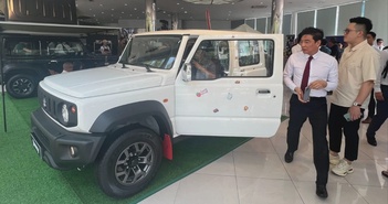 Chính thức ra mắt Suzuki Jimny với giá từ 789 triệu đồng với lượng bán giới hạn Chính thức ra mắt Suzuki Jimny với giá từ 789 triệu đồng với lượng bán giới hạn