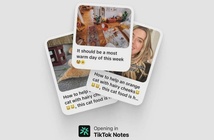 TikTok sắp ra mắt mạng xã hội hình ảnh TikTok Notes