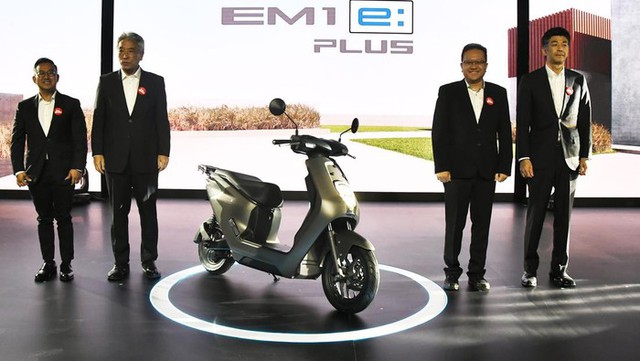 Xe điện Honda EM1 e: tại Đông Nam Á giá 52,2 triệu đồng, đấu Yamaha Neo's- Ảnh 1.