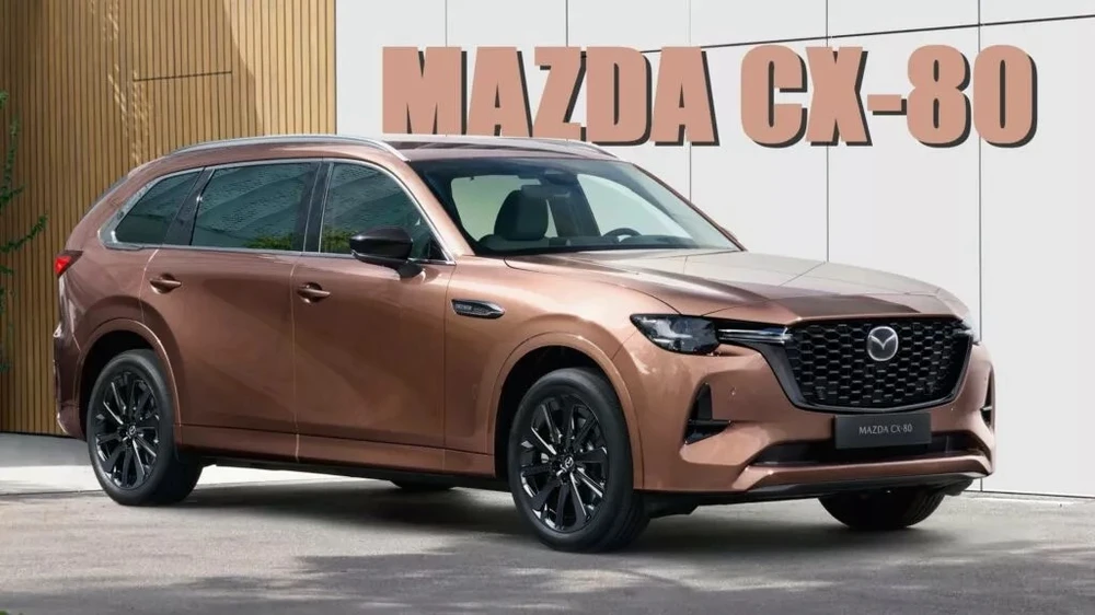 Mazda CX-80 mới dưới dạng SUV với động cơ Diesel và ‘lai’.jpg