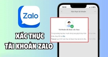 Cách xác thực tài khoản Zalo trên điện thoại tăng bảo mật