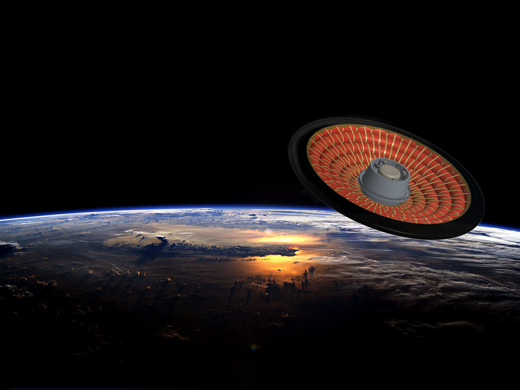 Dự án tấm lá chắn nhiệt bơm hơi của NASA có thể giúp con người lên Sao Hoả