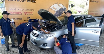 Bảo dưỡng xe với chi phí 'tùy tâm', lập quỹ từ thiện tại TP.HCM Bảo dưỡng xe với chi phí 'tùy tâm', lập quỹ từ thiện tại TP.HCM