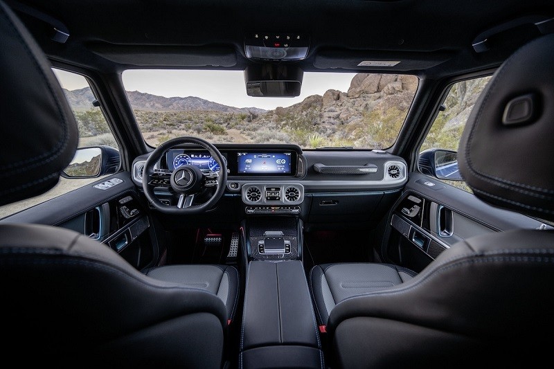 Cận cảnh SUV thuần điện Mercedes-Benz G580 vừa ra mắt