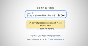 Nhiều người dùng iPhone bị khóa Apple ID không rõ lý do