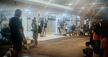 Động đất độ lớn 6,2 làm rung chuyển thủ đô Jakarta (Indonesia) Động đất độ lớn 6,2 làm rung chuyển thủ đô Jakarta (Indonesia)