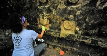 Phát hiện dinh thự cổ của người Maya có niên đại hơn 1.000 năm ở Mexico