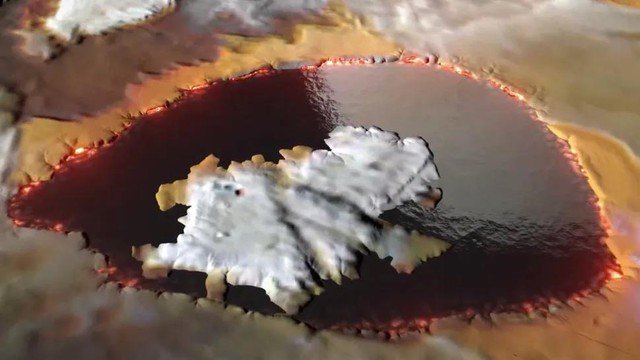 Clip NASA: “Hồ thủy tinh” ở nơi khủng khiếp nhất hệ Mặt Trời